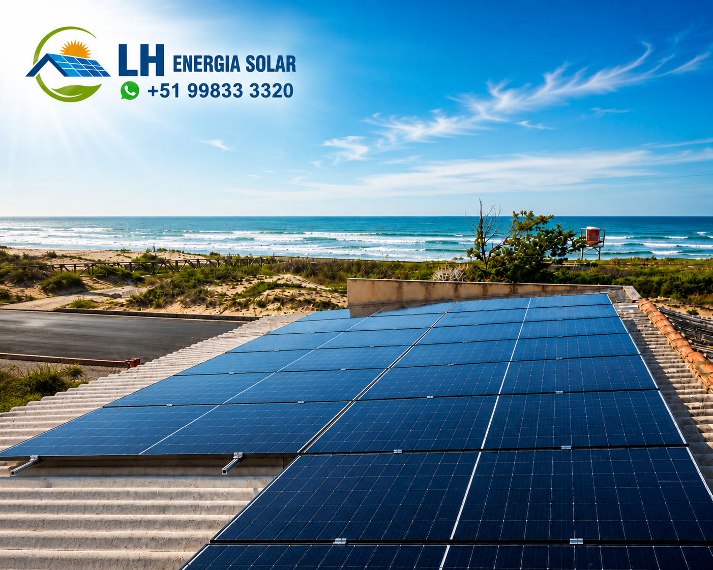 Instalação e manutenção de sistema solar